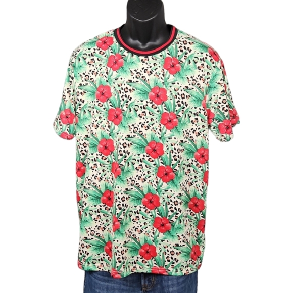 Fresh Prince Leopard Floral Tee - Picture 3 of 8